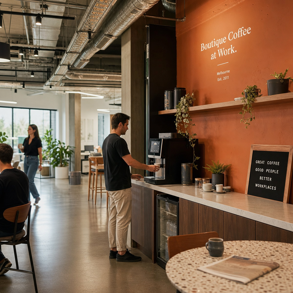 Office Coffee Machine Noise & Placement: Choosing Equipment for Open-Plan Workplaces