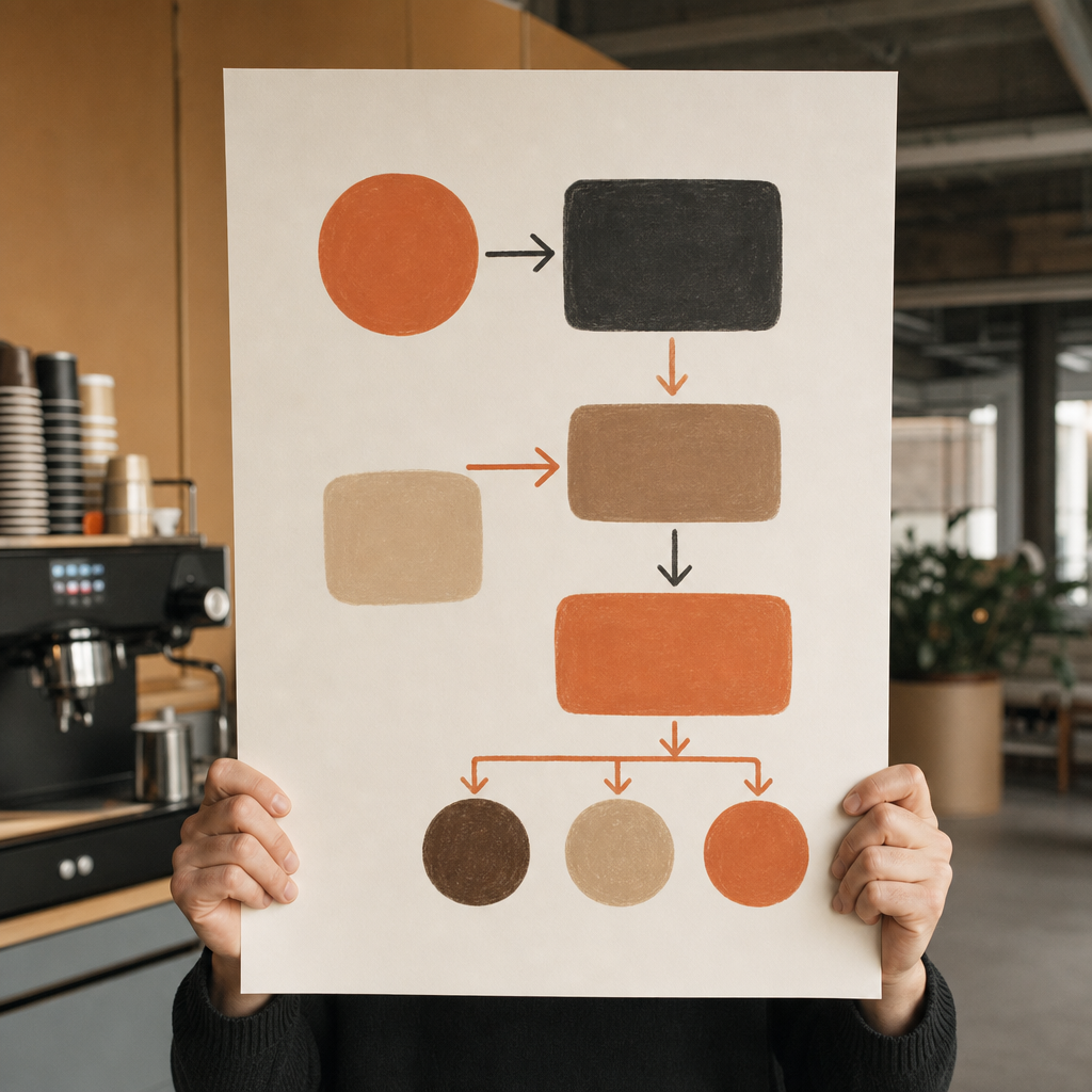 Office coffee machine ROI calculation process