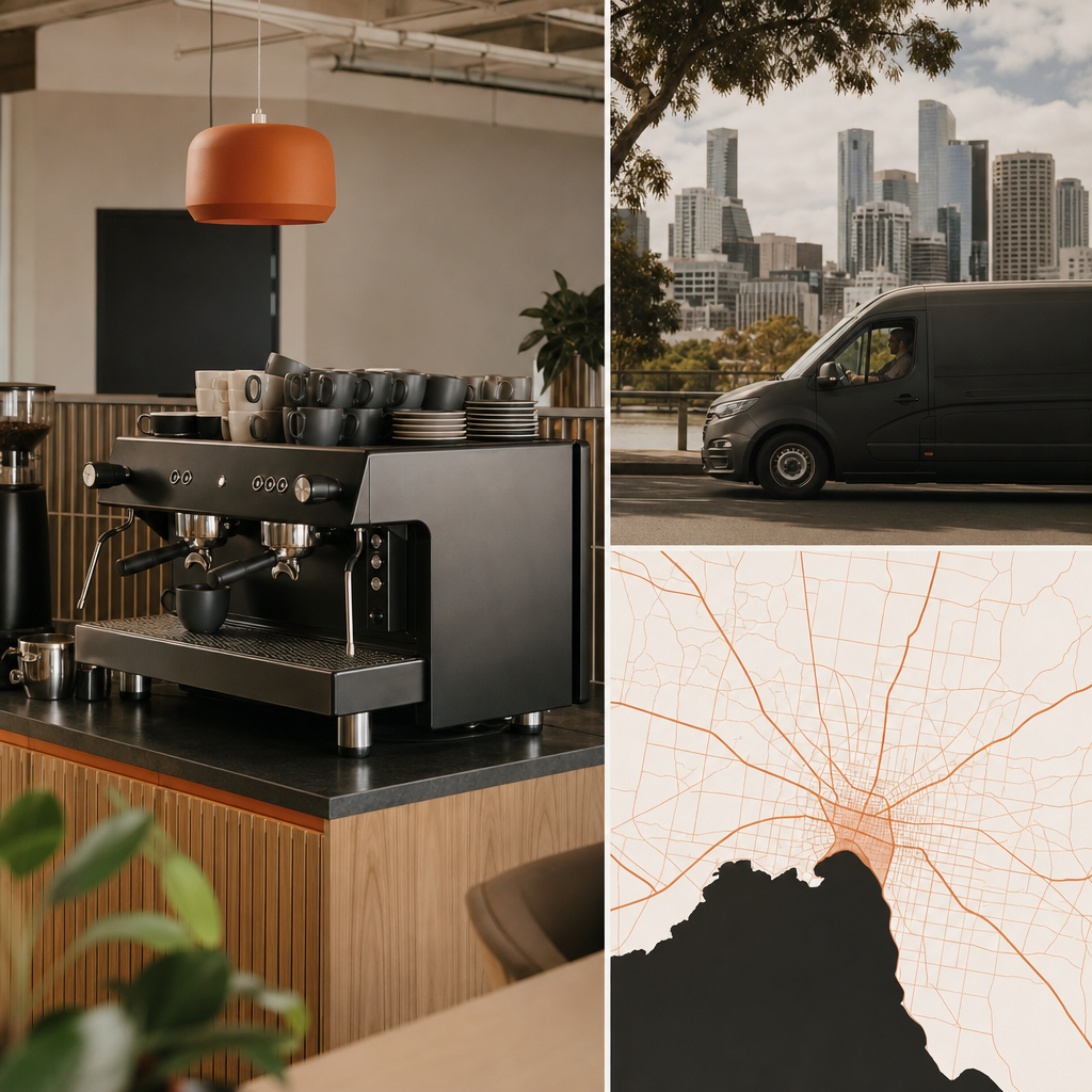 Service coverage and delivery areas